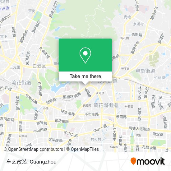车艺改装 map