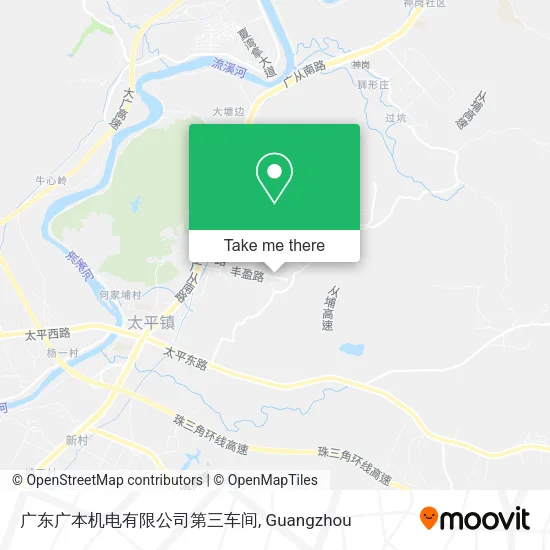广东广本机电有限公司第三车间 map