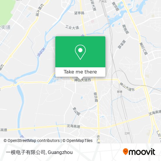 一横电子有限公司 map