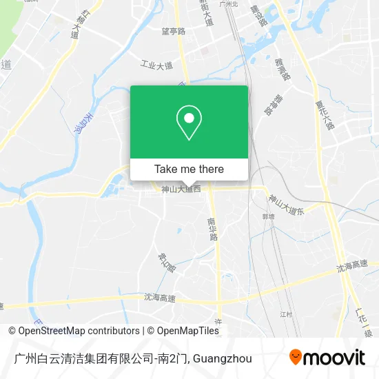 广州白云清洁集团有限公司-南2门 map