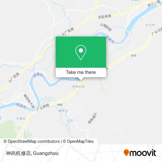 神岗机修店 map
