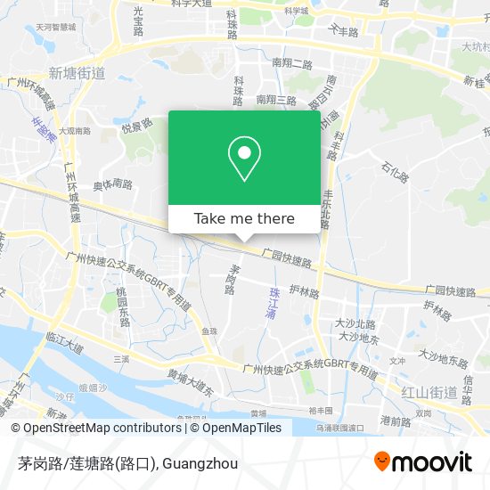 茅岗路/莲塘路(路口) map