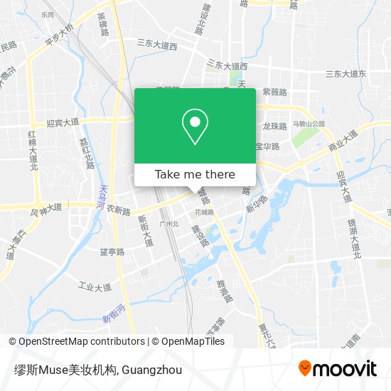 缪斯Muse美妆机构 map