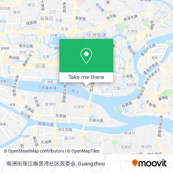 南洲街珠江御景湾社区居委会 map