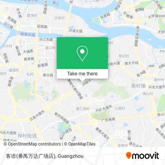 客语(番禺万达广场店) map