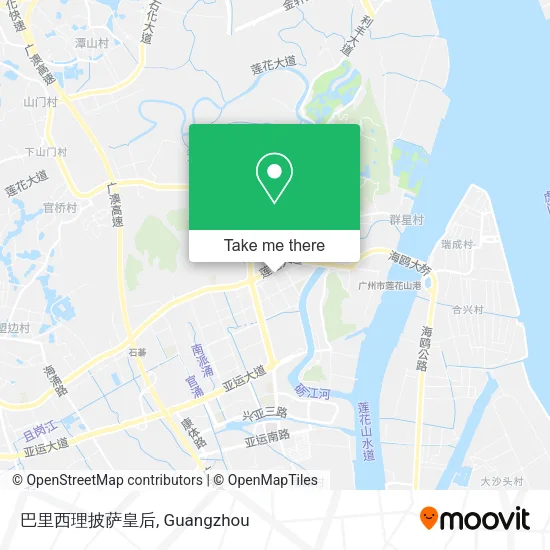 巴里西理披萨皇后 map