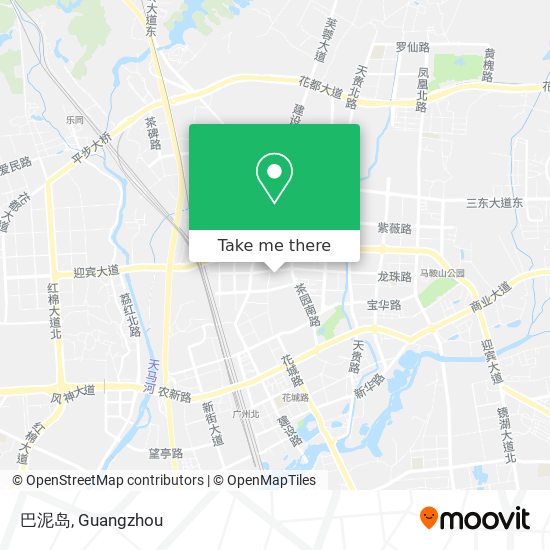 巴泥岛 map