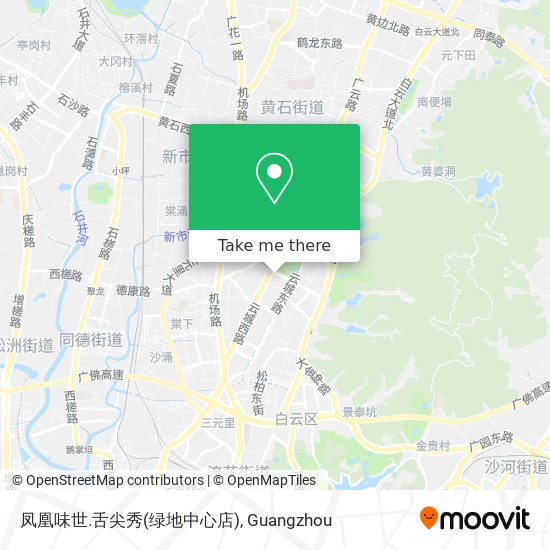 凤凰味世.舌尖秀(绿地中心店) map