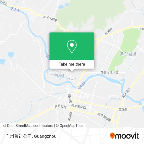 广州普进公司 map