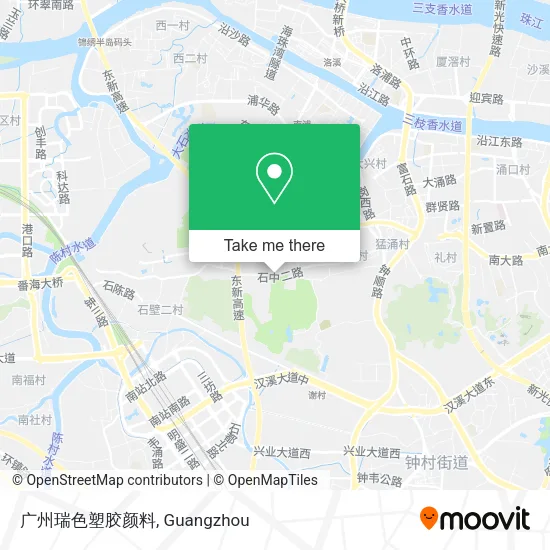 广州瑞色塑胶颜料 map