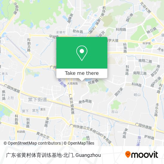 广东省黄村体育训练基地-北门 map