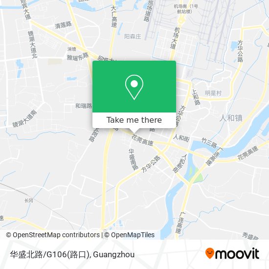 华盛北路/G106(路口) map