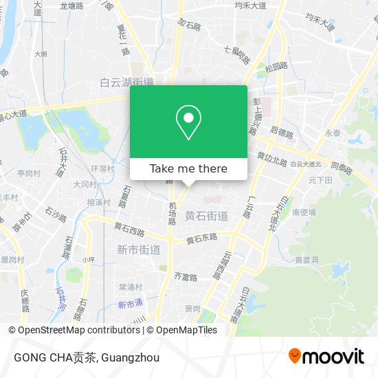 GONG CHA贡茶 map