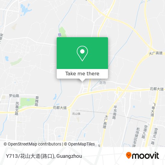 Y713/花山大道(路口) map