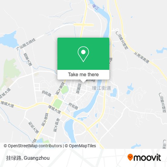挂绿路 map