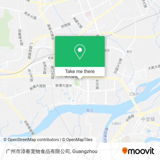 广州市漳春宠物食品有限公司 map