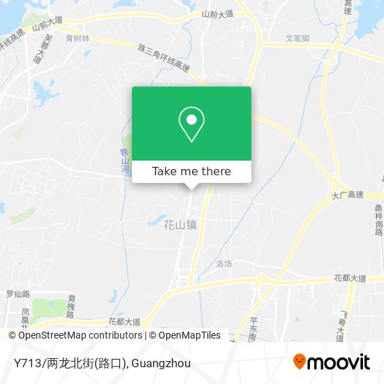 Y713/两龙北街(路口) map