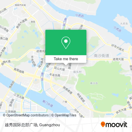 越秀国际总部广场 map