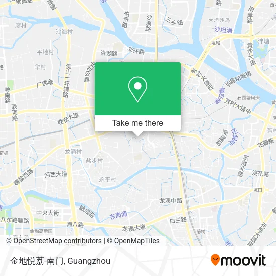 金地悦荔-南门 map