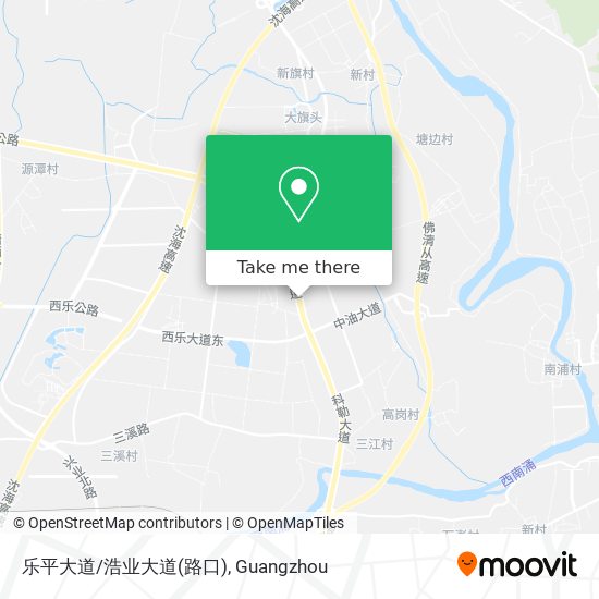 乐平大道/浩业大道(路口) map