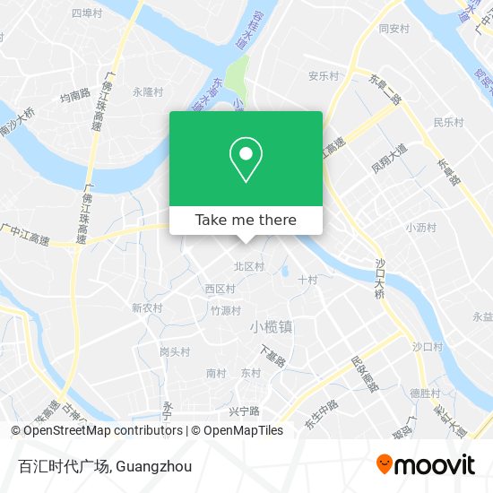 百汇时代广场 map