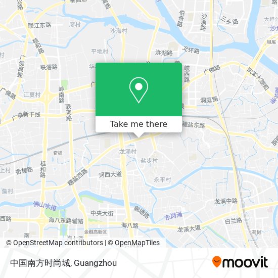 中国南方时尚城 map