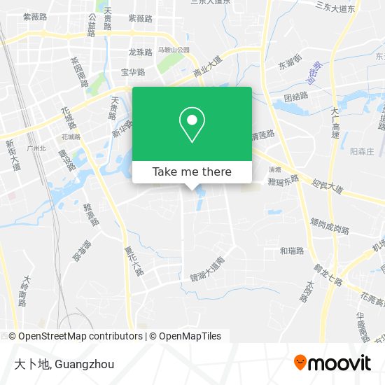 大卜地 map