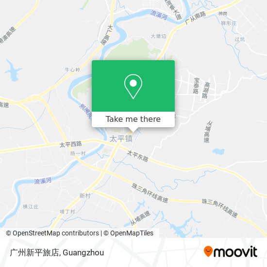 广州新平旅店 map