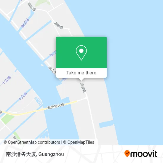 南沙港务大厦 map