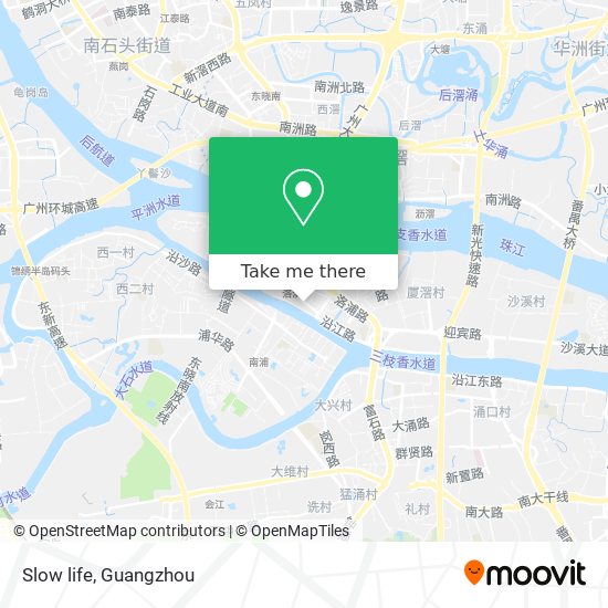 Slow life map