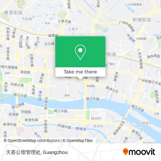 天荟公馆管理处 map