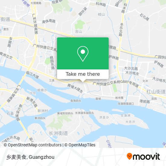 乡麦美食 map