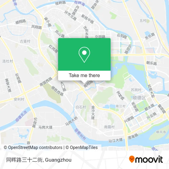 同晖路三十二街 map