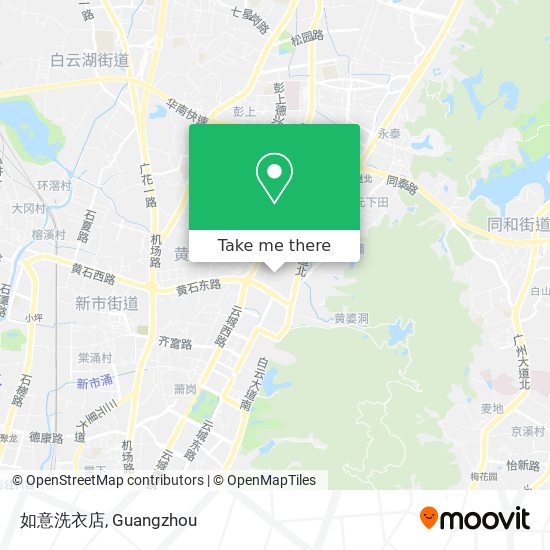 如意洗衣店 map
