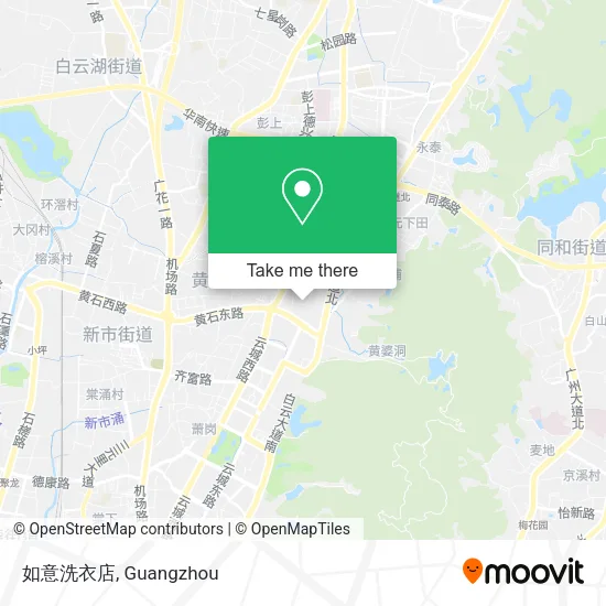 如意洗衣店 map