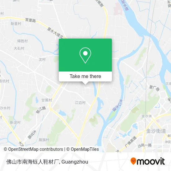 佛山市南海钰人鞋材厂 map