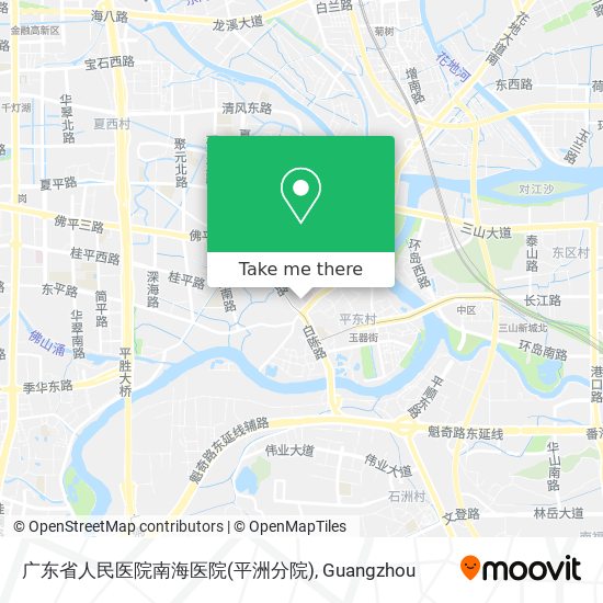 广东省人民医院南海医院(平洲分院) map