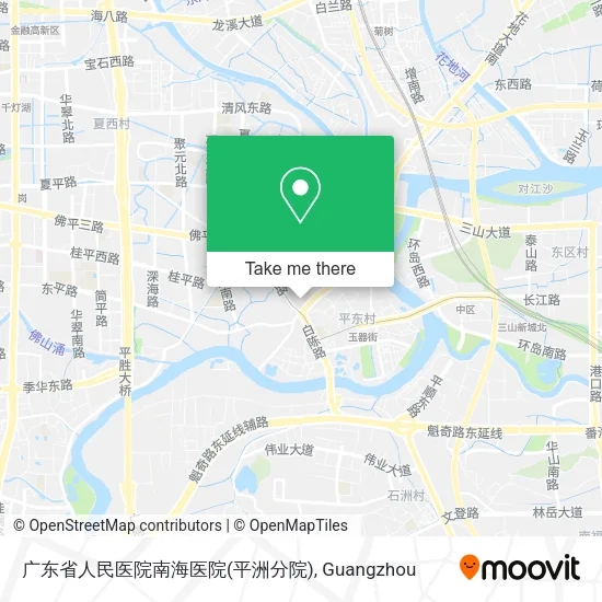 广东省人民医院南海医院(平洲分院) map