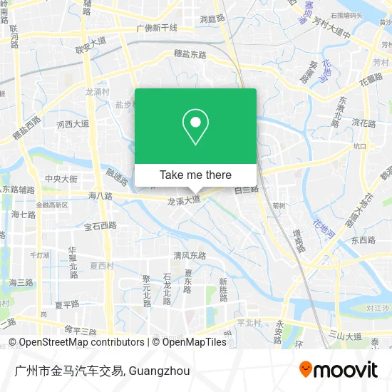 广州市金马汽车交易 map