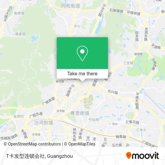 T卡发型连锁会社 map