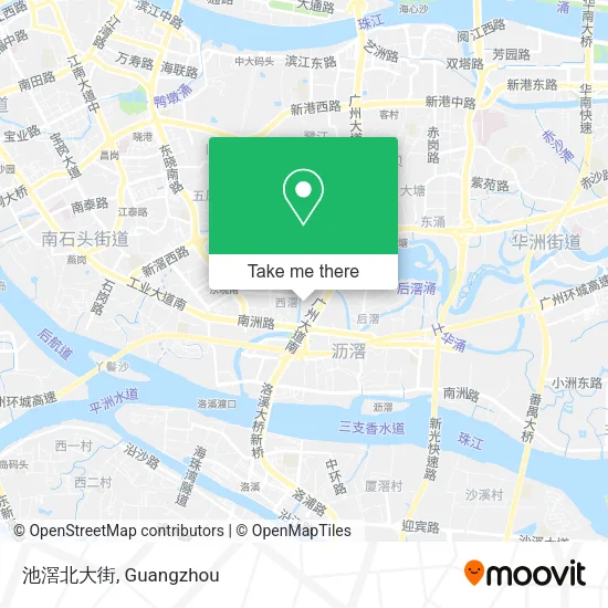 池滘北大街 map