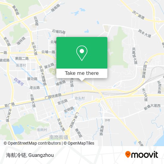 海航冷链 map