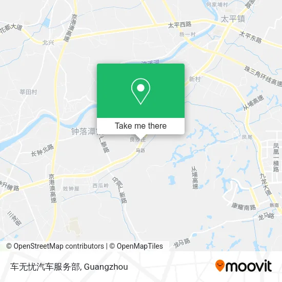 车无忧汽车服务部 map