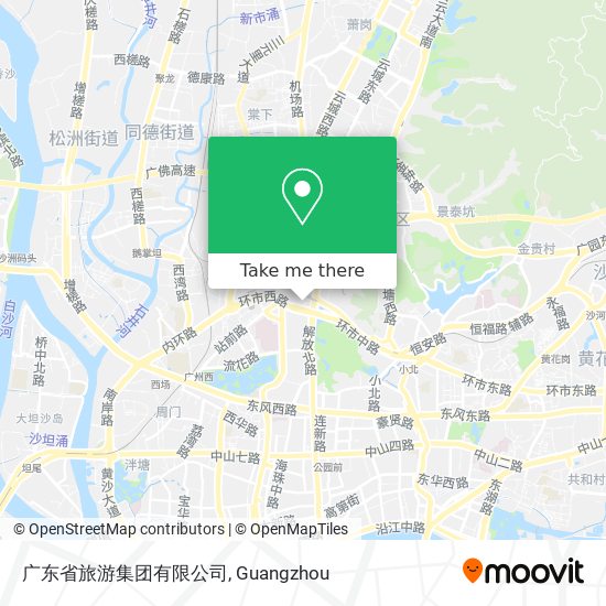 广东省旅游集团有限公司 map
