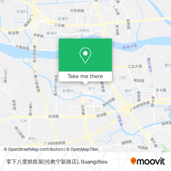 零下八度烘焙屋(伦教宁新路店) map