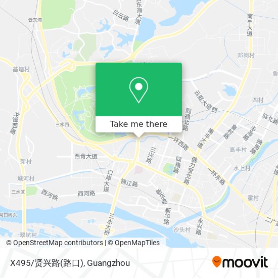 X495/贤兴路(路口) map