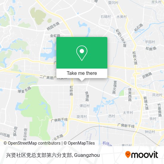 兴贤社区党总支部第六分支部 map