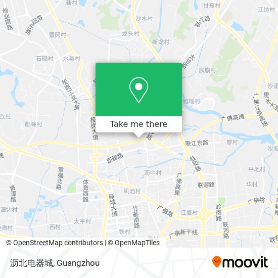 沥北电器城 map