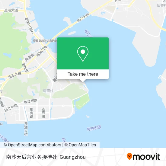 南沙天后宫业务接待处 map