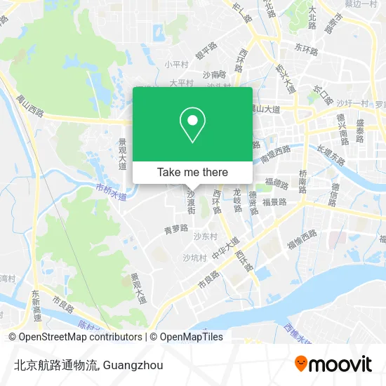 北京航路通物流 map